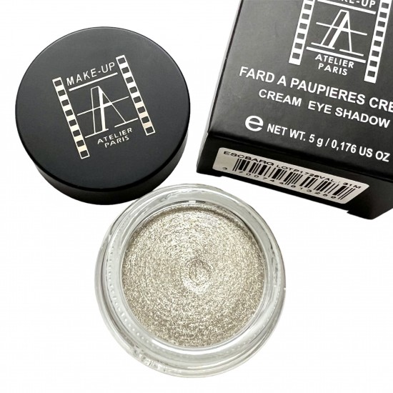 Cream Eyeshadow ESCBARG Silver White 4g