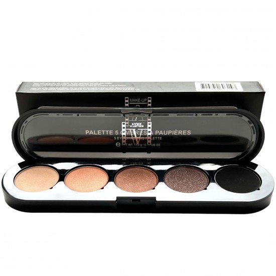 5 Eyeshadows Palette T02 Burnt Umber 12,5g